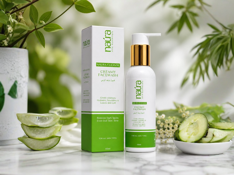 A fresh, creamy cleanse that removes buildup without stripping skin.